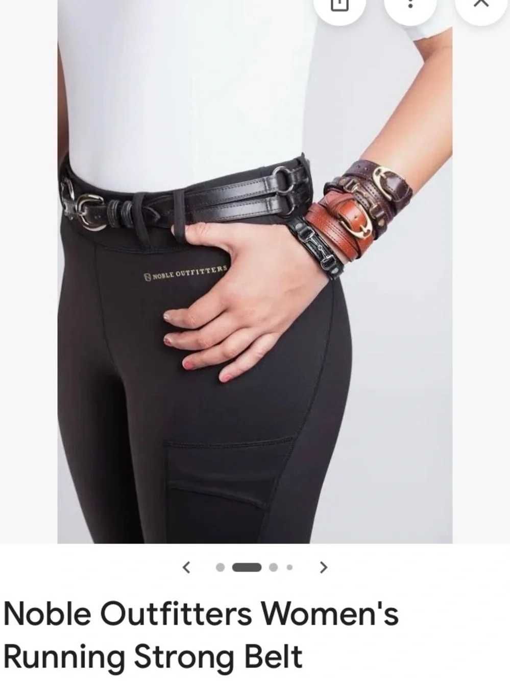 Women’s Equestrian Belt - XL